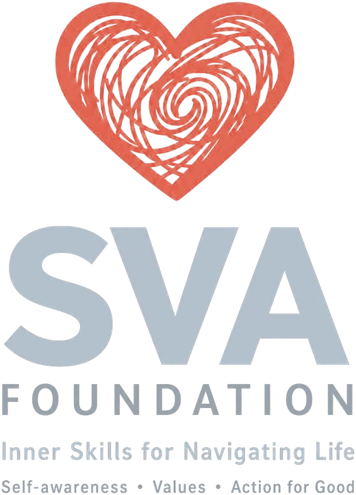 Sva Foundation. Inner skills for navigating life. Self-awareness, values, action for good.
